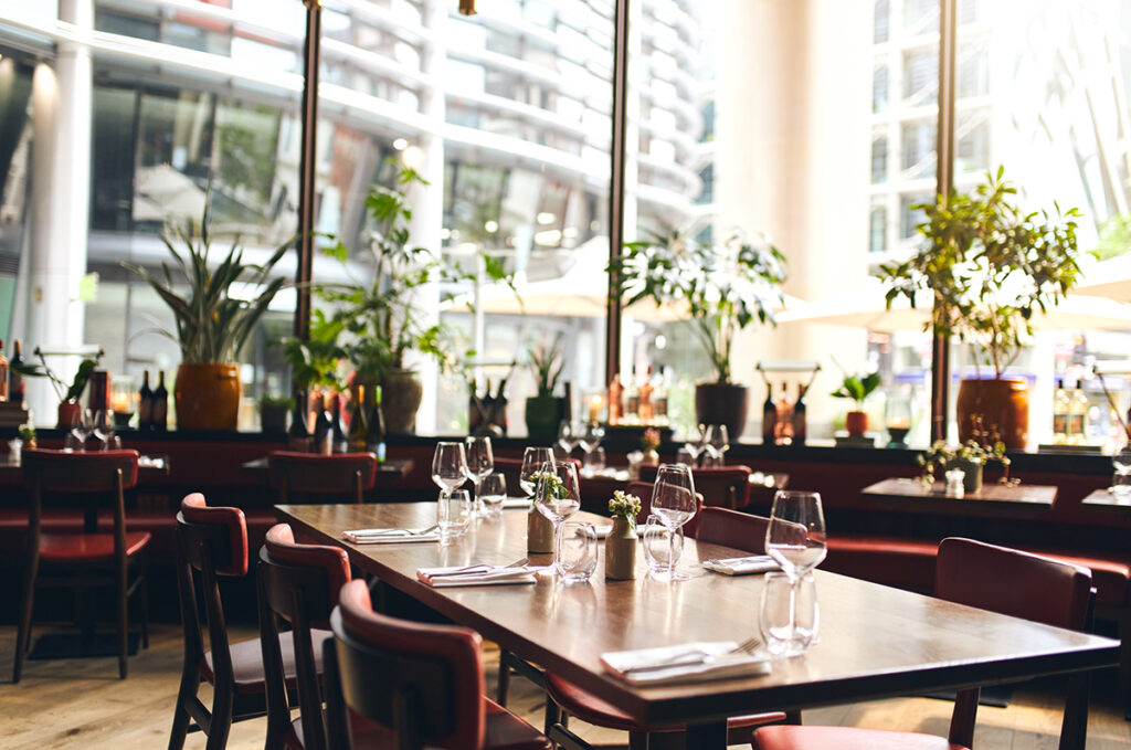Interior de restaurante